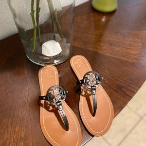 Tory Burch, Mini Miller Sandal, Vegan Leather, Size 9.5